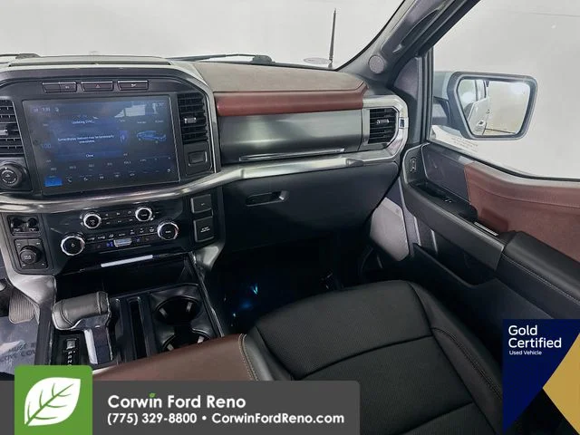 Used 2022 Space White Metallic Ford Lariat image 27
