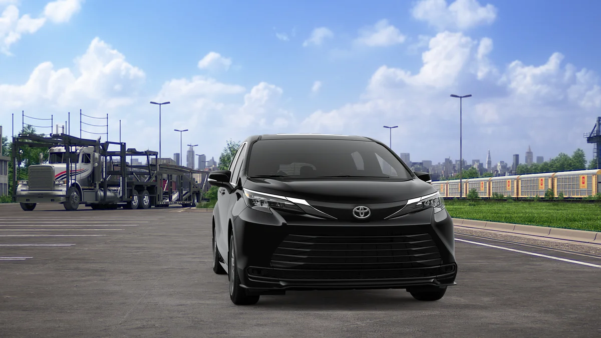 New 2026 Midnight Black Metallic Toyota LE image 16