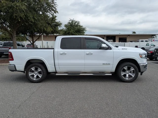 Used 2022 Bright White Clearcoat Ram Laramie image 2