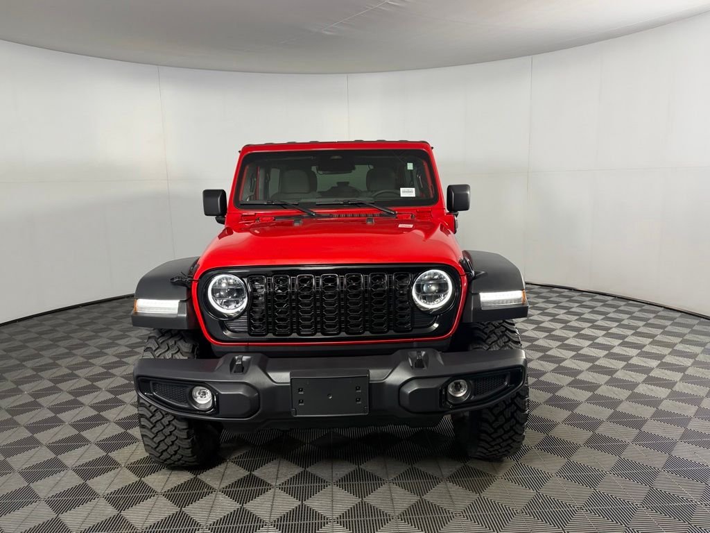 Certified Used 2025 Red Jeep Willys 4xe image 5