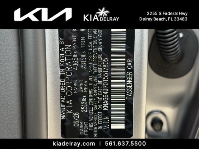 New 2026 Steel Matte Gray Kia GT-Line FWD image 32
