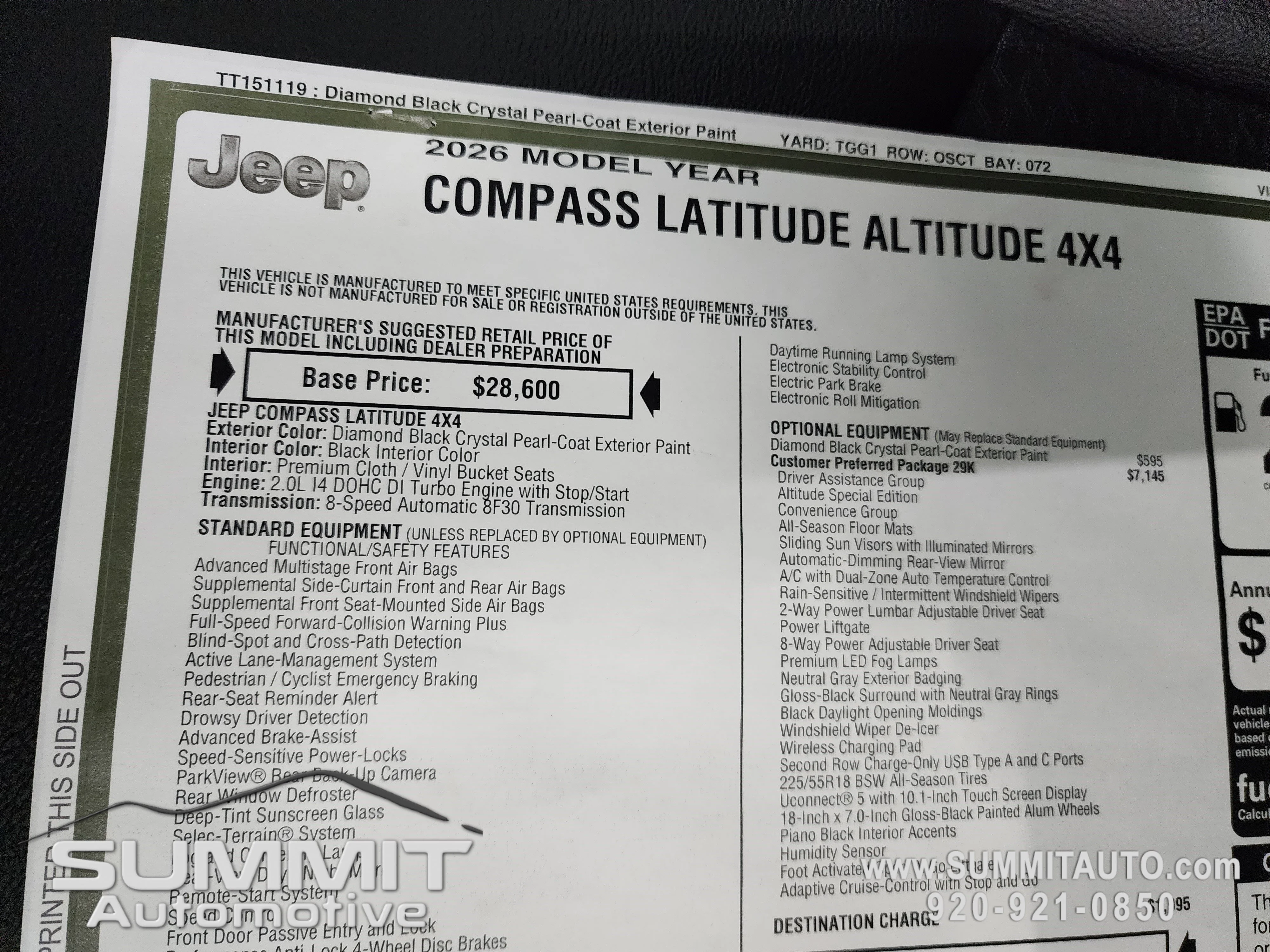 2026 Jeep Compass Altitude Special Edition - Photo 37