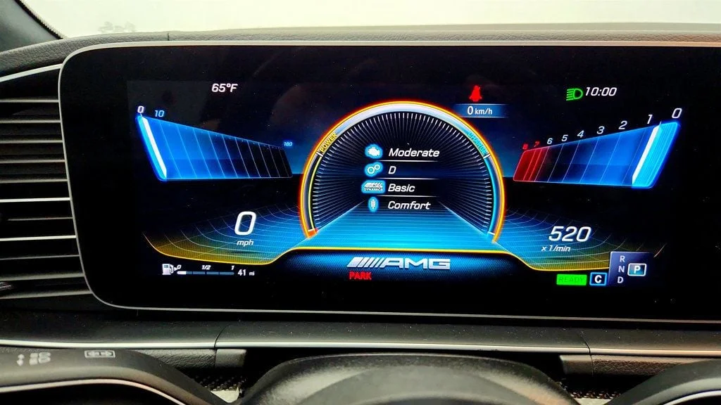 Used 2021 Black Matte Wrap Mercedes-Benz AMG® GLE 53 Coupe w/ Night Pkg & Carbon Fiber Trim image 14