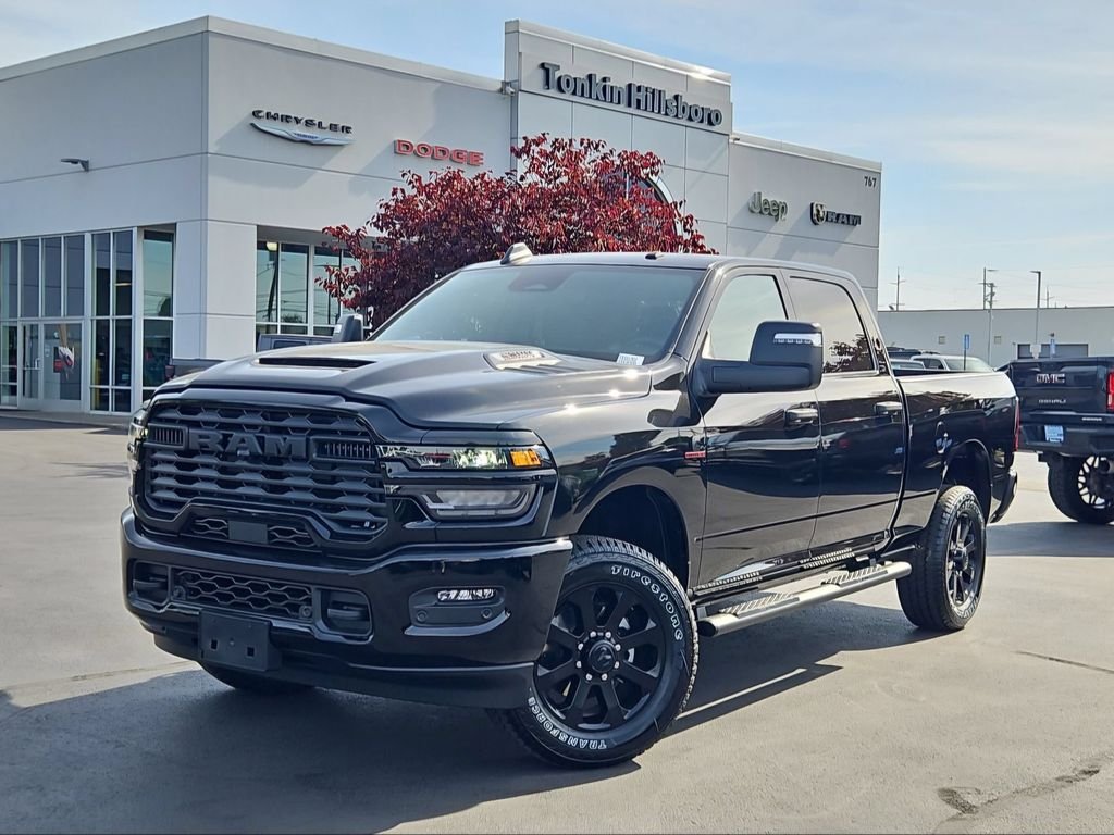 New 2026 Diamond Black Crystal Pearlcoat RAM Tradesman image 2