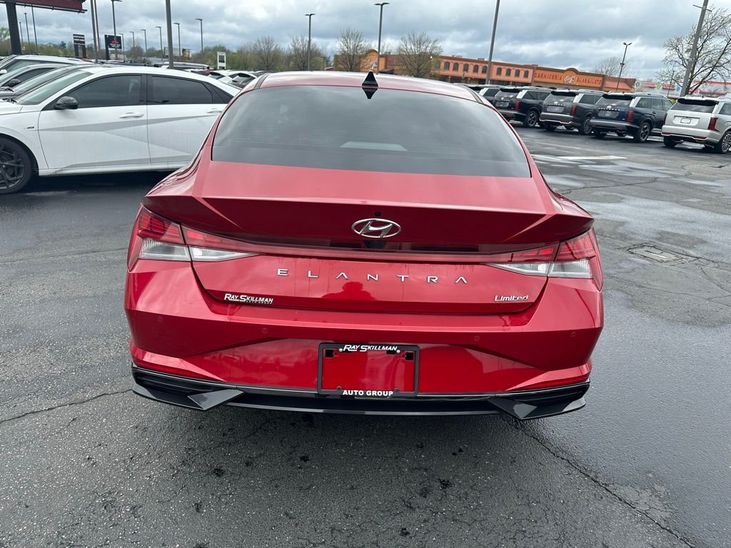 Certified Used 2023 Red Hyundai Limited image 9