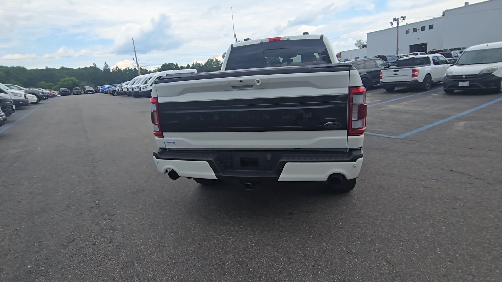 Certified Used 2023 White Ford Platinum image 18