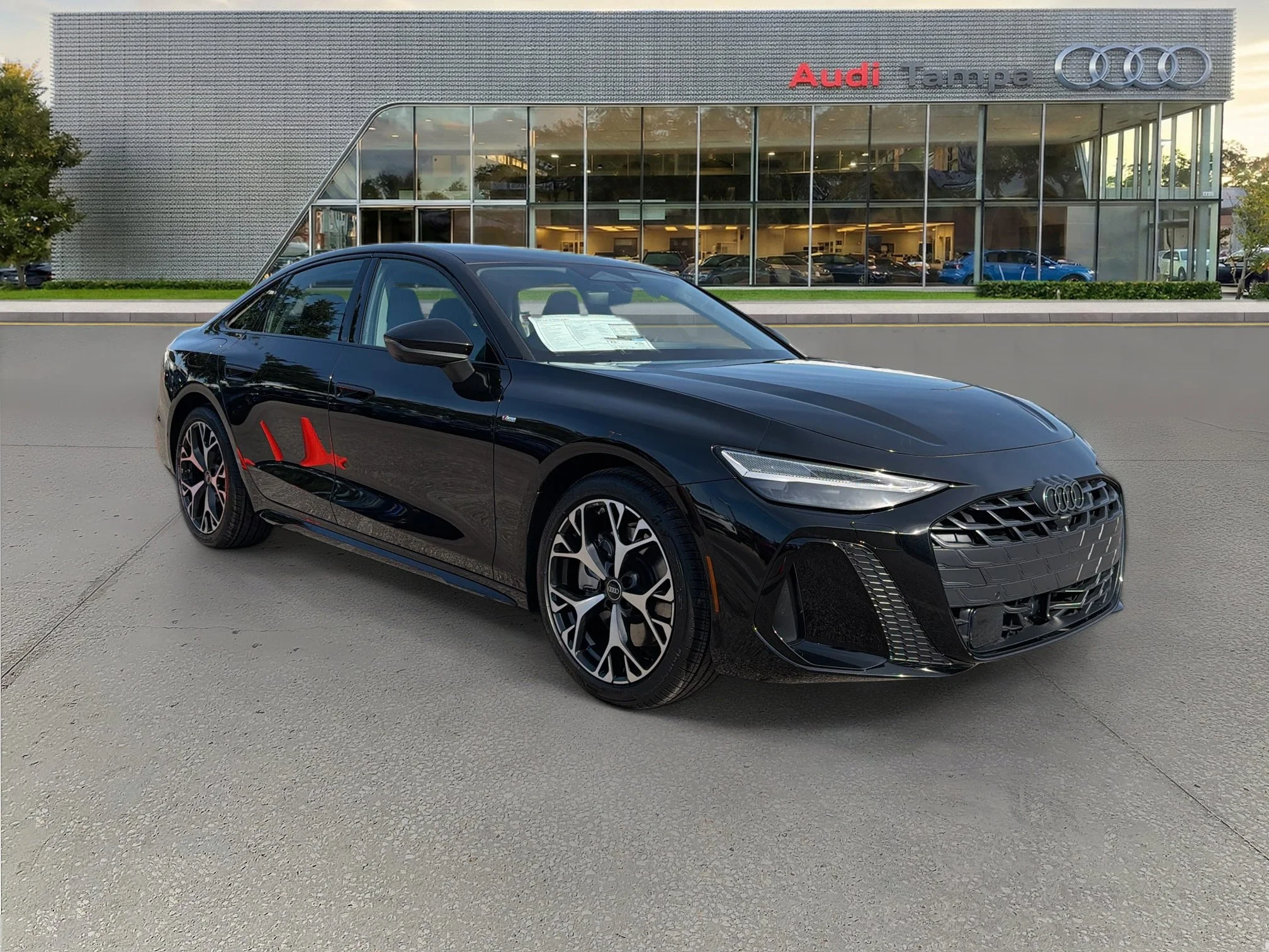 New 2026 Mythos Black Metallic Audi Premium Plus image 1
