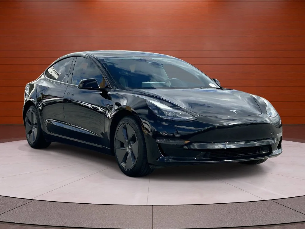 Used 2023 Solid Black Tesla Base image 5