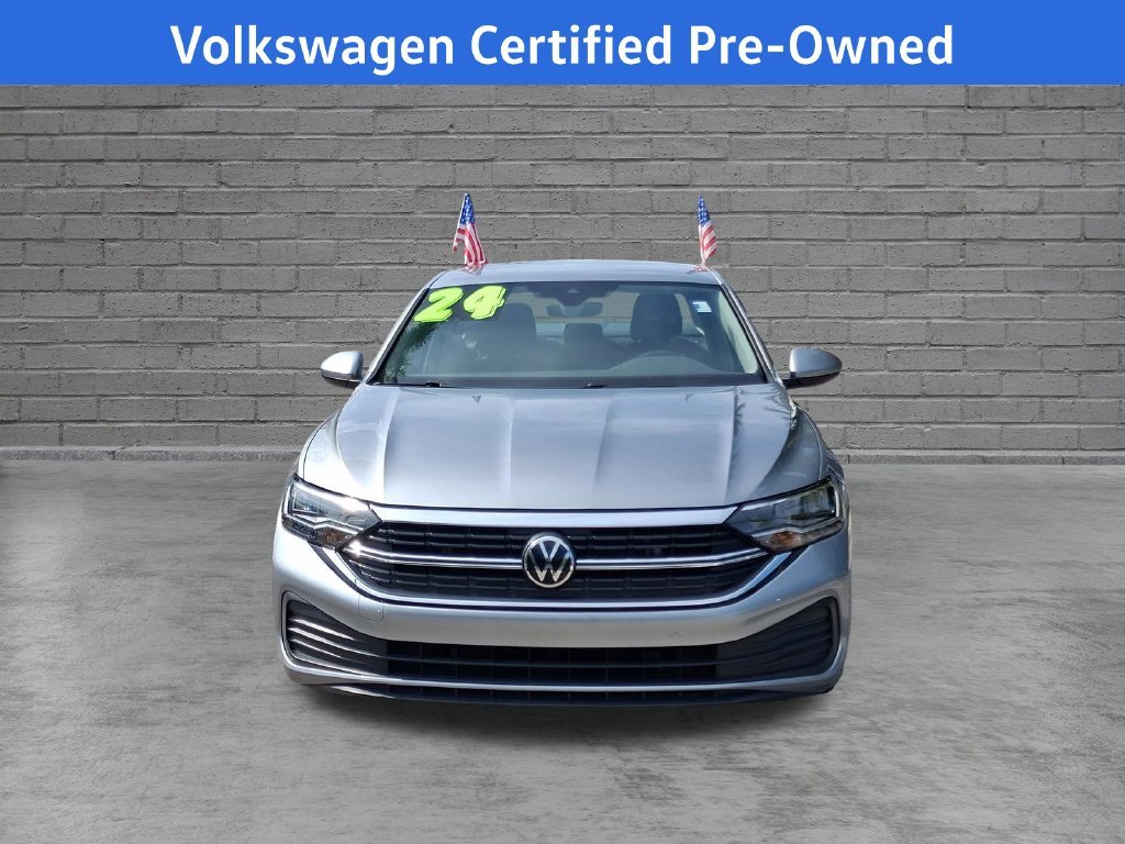 Certified 2024 Volkswagen Jetta S with VIN 3VW5M7BU3RM025968 for sale in Opa-locka, FL