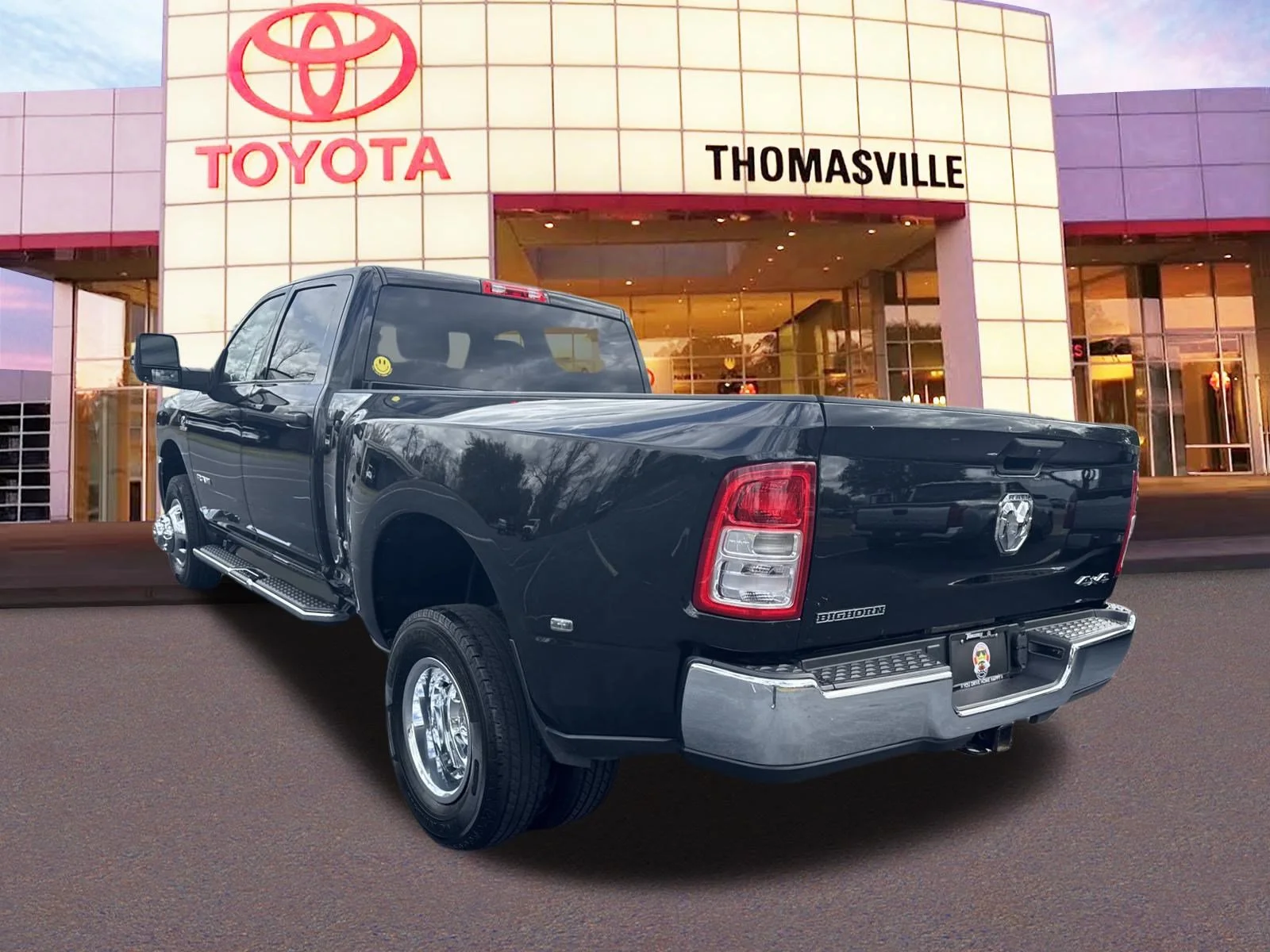 Used 2024 Diamond Black Crystal Pearlcoat Ram Big Horn image 7