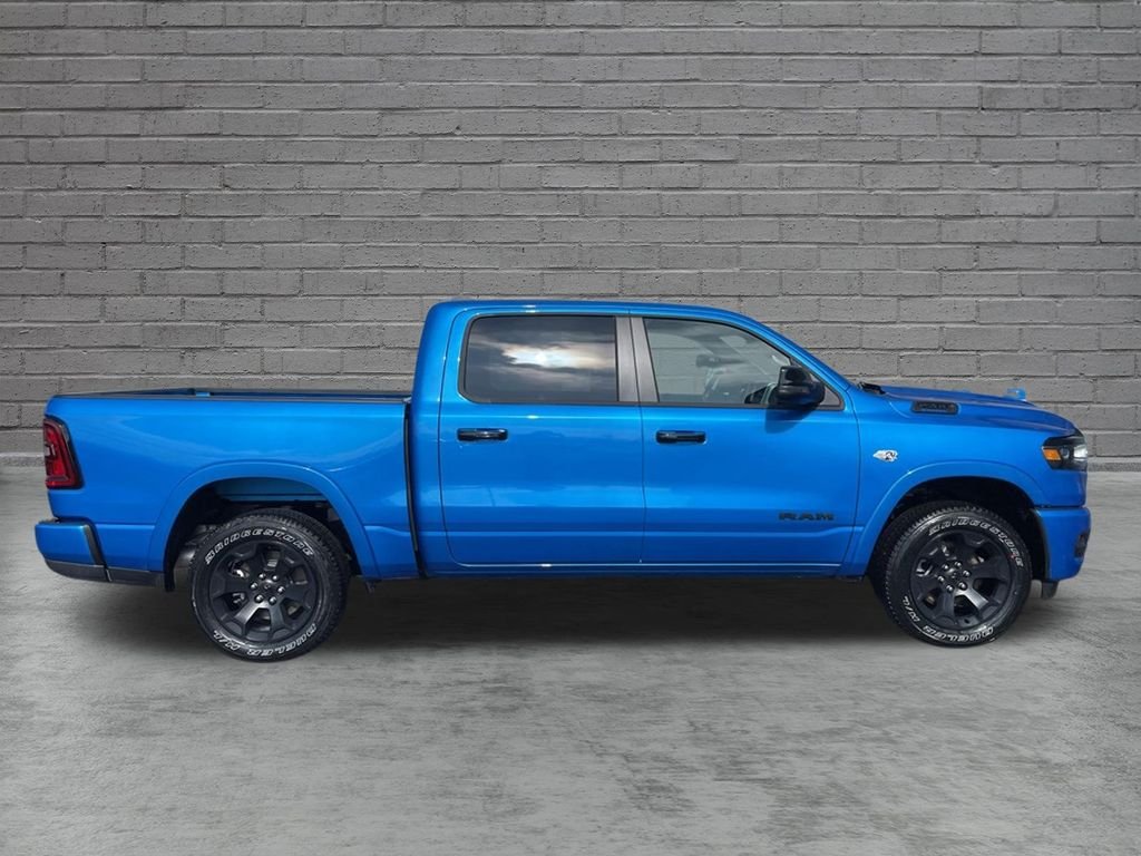 New 2026 Hydro Blue Pearl-Coat Exterior Paint RAM Big Horn/Lone Star image 9