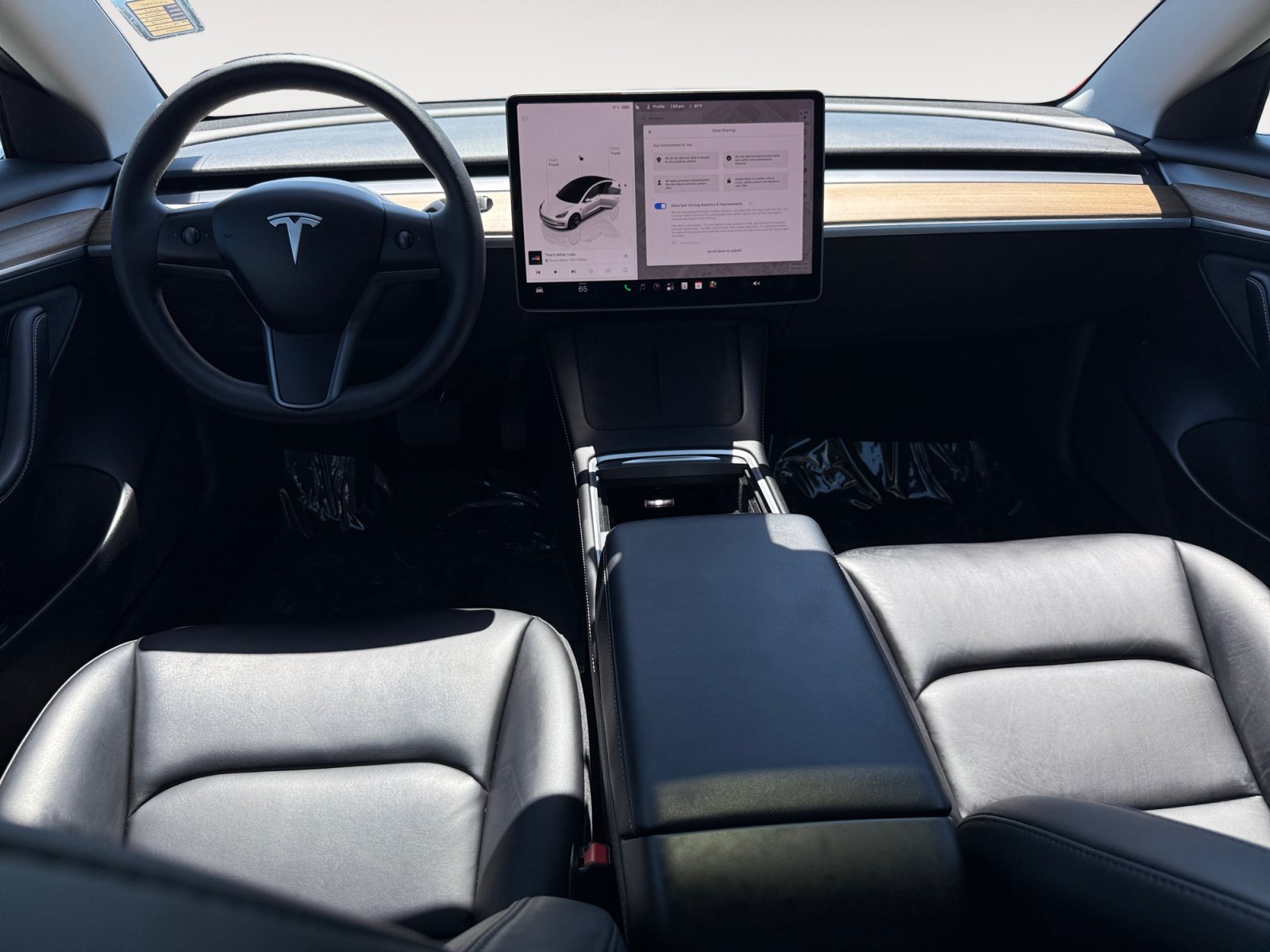 Used 2023 Pearl White Multi Coat Tesla Base image 15