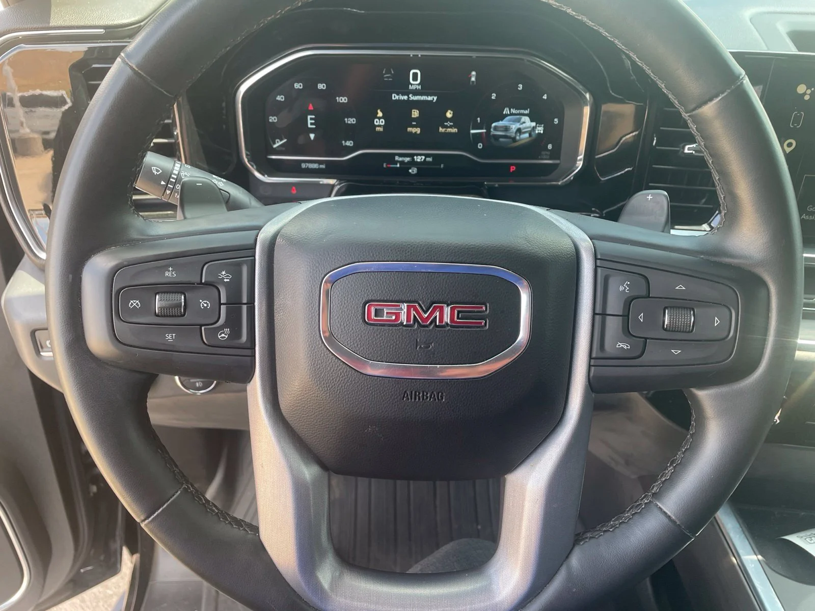 Used 2023 ONYX BLACK GMC SLT image 3