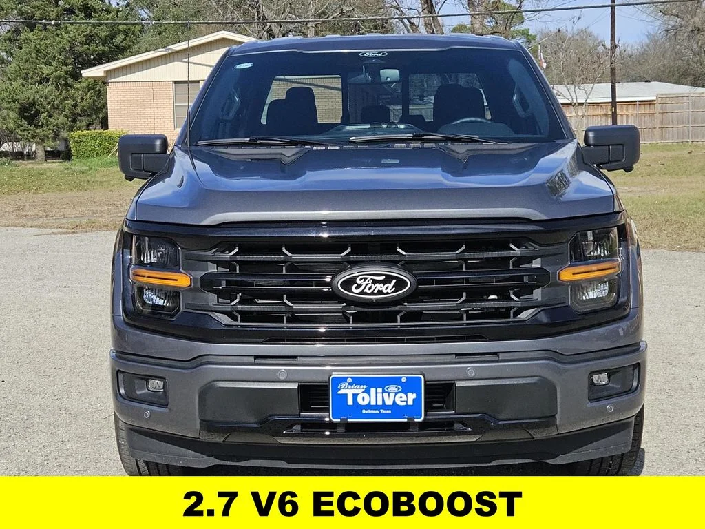 New 2026 Carbonized Gray Metallic Ford XLT image 3