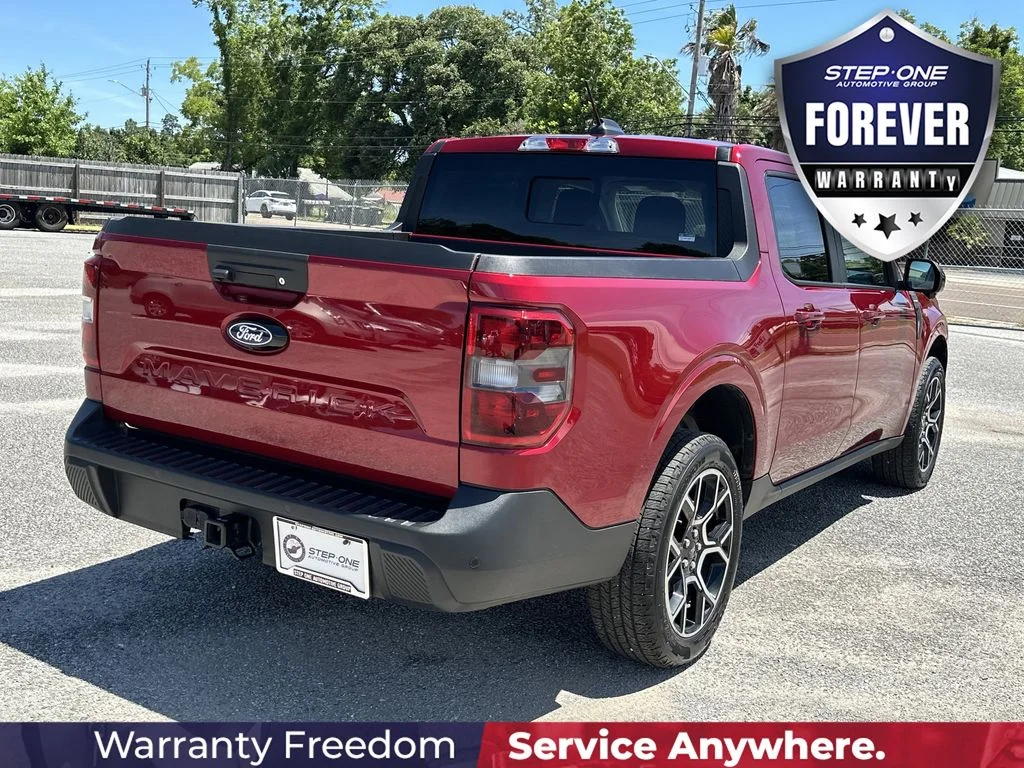 Used 2025 Red Ford Lariat image 7