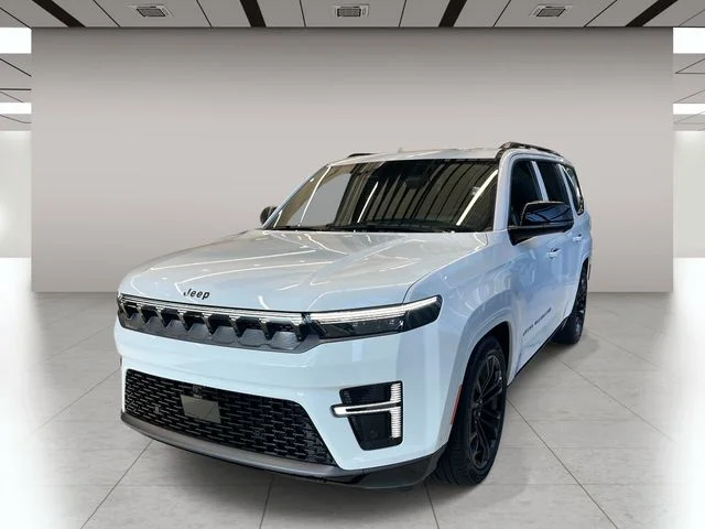 New 2026 Bright White Clear-Coat Exterior Paint Jeep Summit Obsidian image 7