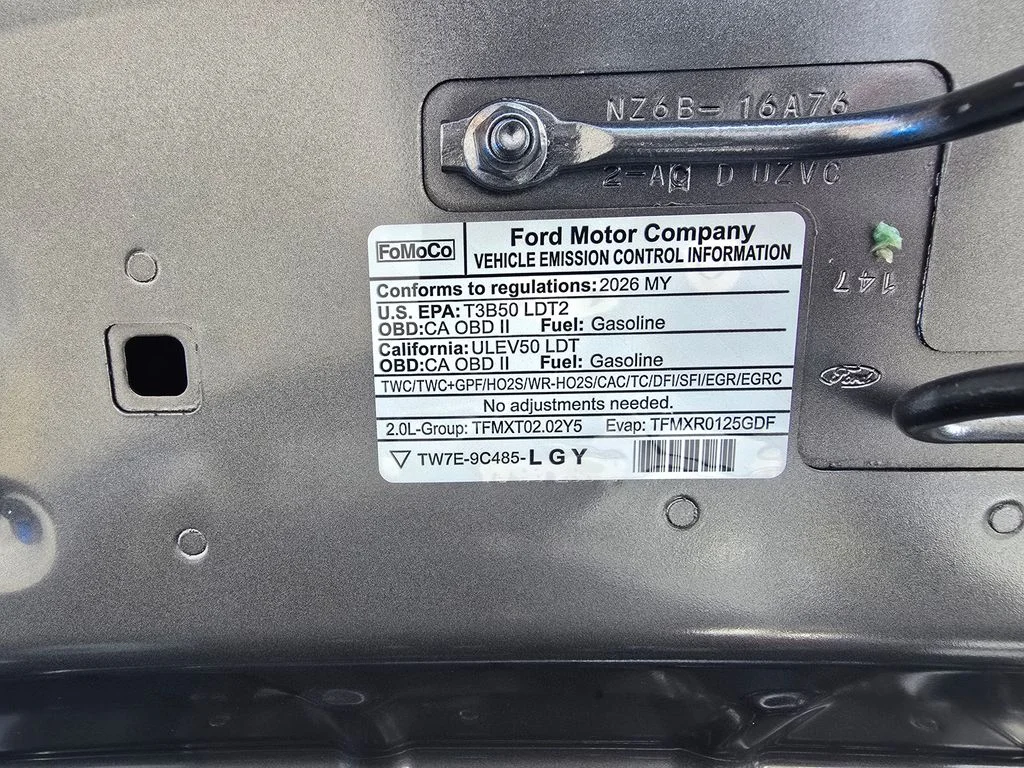New 2026 Carbonized Gray Metallic Ford XLT image 27