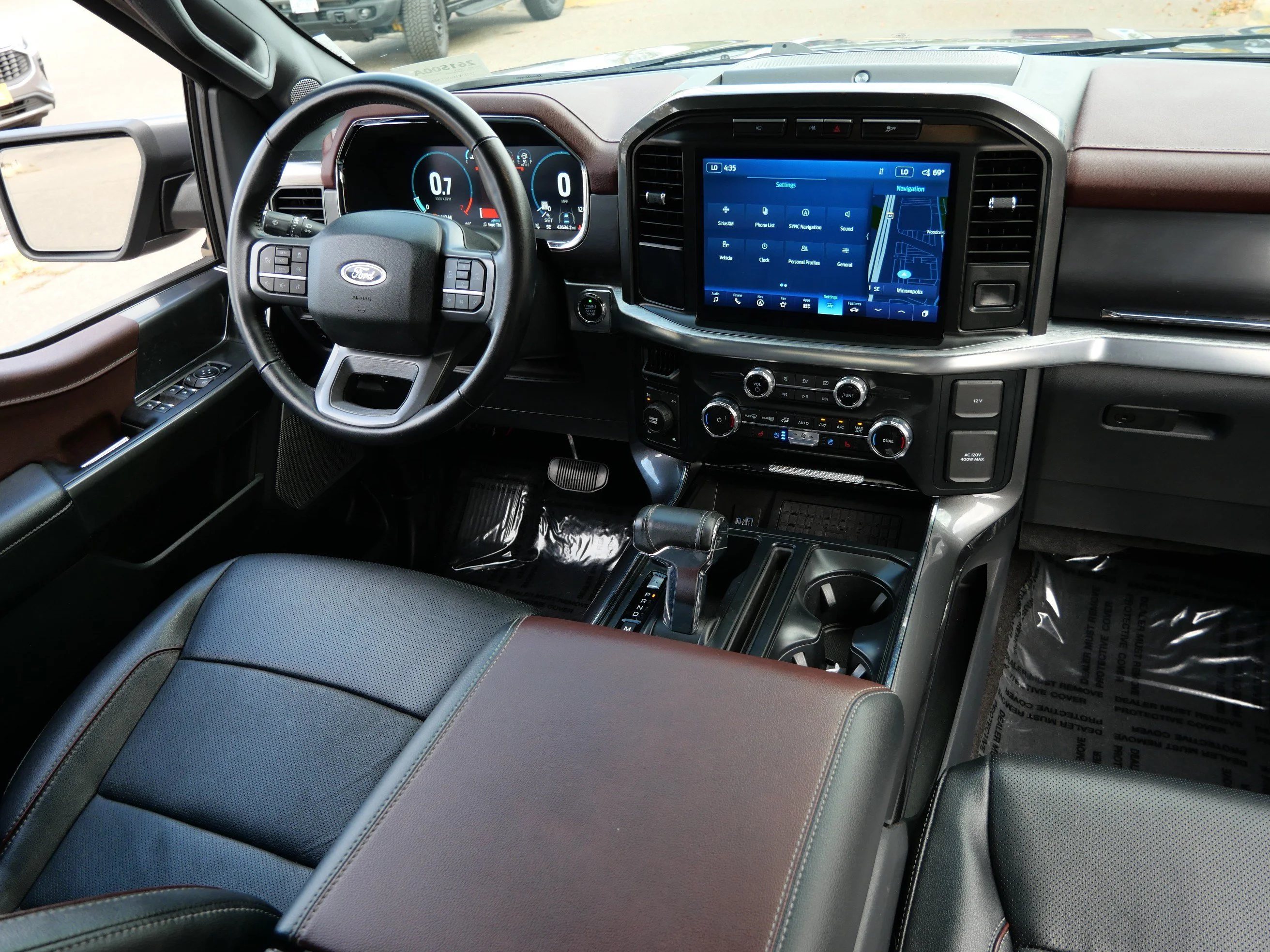 Certified Used 2023 Carbonized Gray Metallic Ford LARIAT image 9
