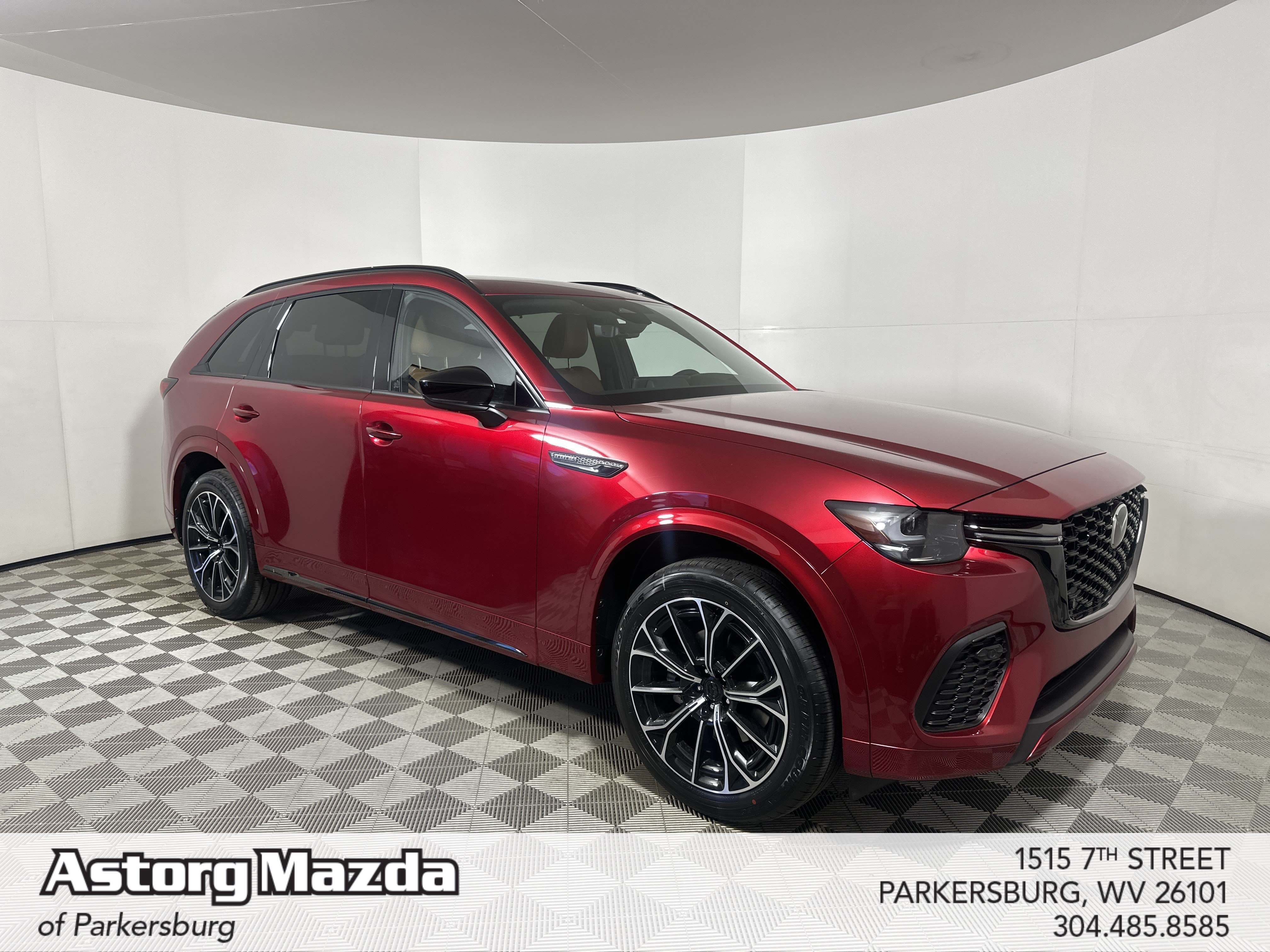 New 2026 Soul Red Crystal Metallic Mazda 3.3 Turbo S Premium Plus AWD image 1