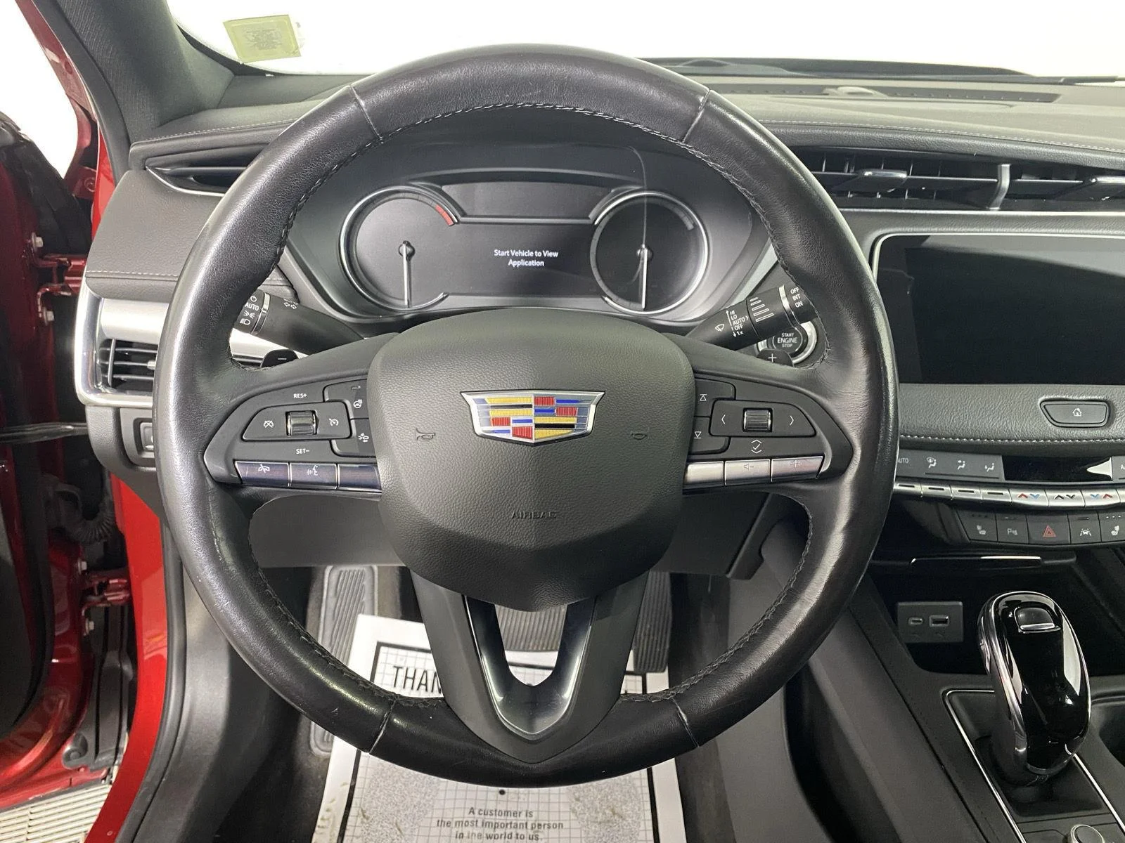 Used 2023 Radiant Red Tintcoat Cadillac AWD Premium Luxury image 18