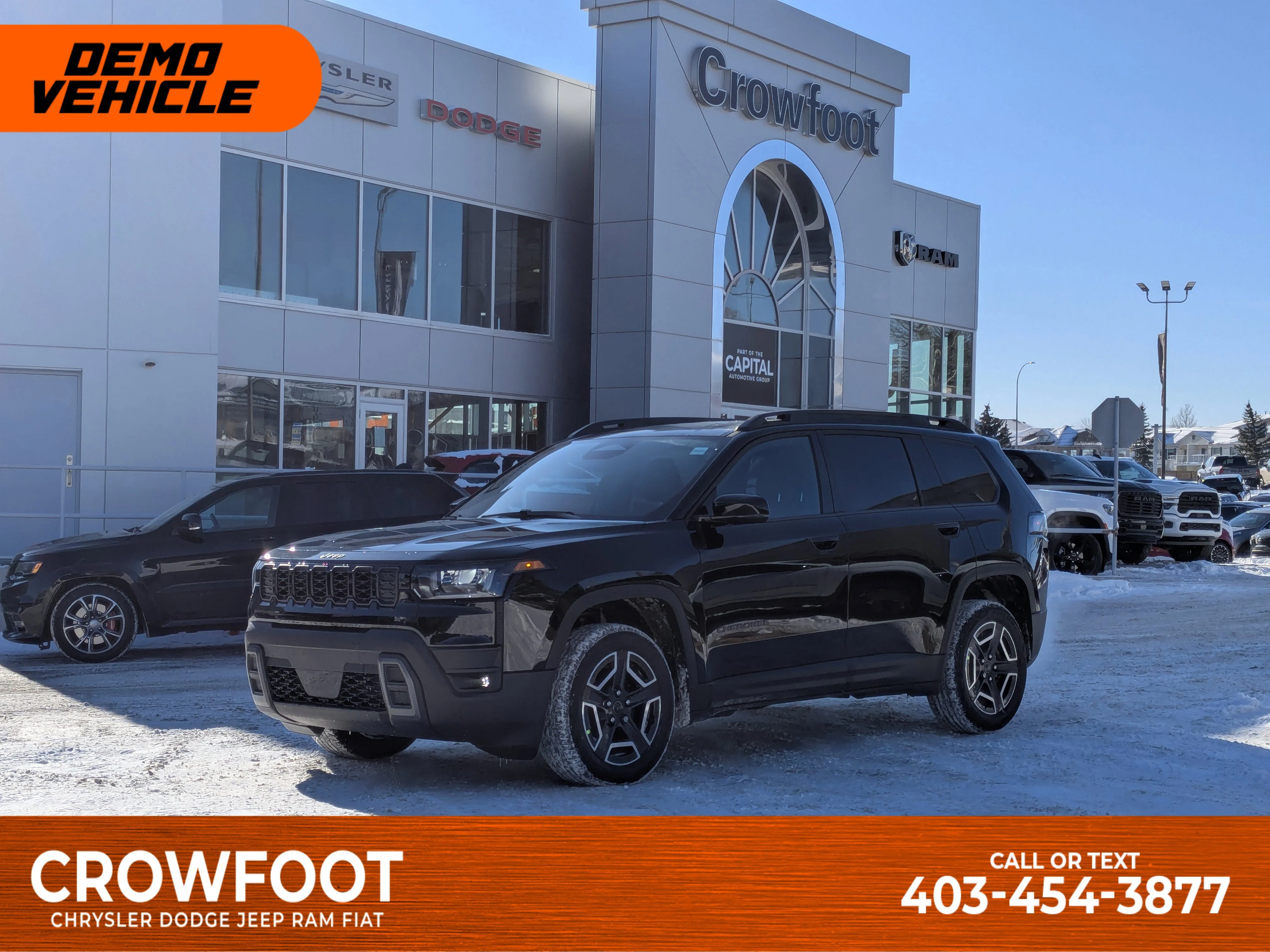 New 2026 Black Jeep Limited - - 1.6L Turbo Hybrid - Power Liftgate - Wireless Charging - Active Driving Assist & More image 1