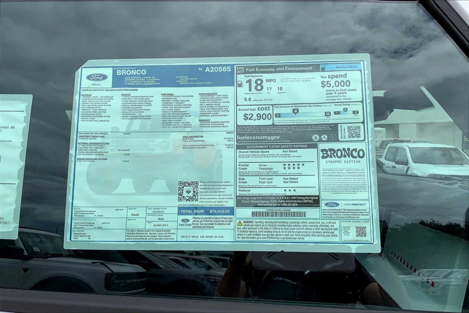 2025 Ford Bronco 2-Door Stroppe - Photo 17