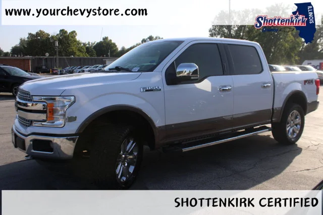 Used 2018 White Ford Lariat image 2