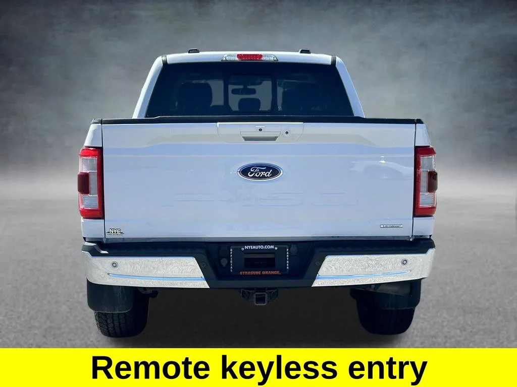Used 2021 White Ford Lariat image 4