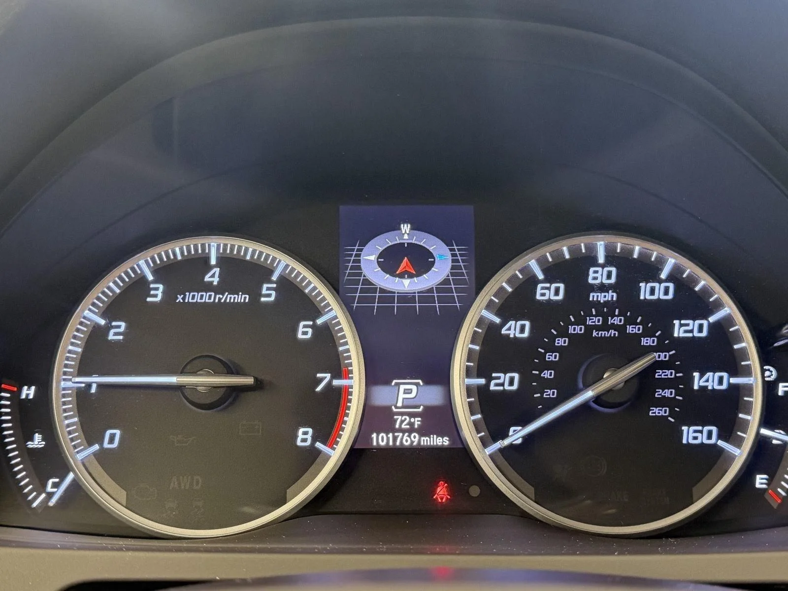 Used 2016 Fathom Blue Pearl Acura Technology Package image 2