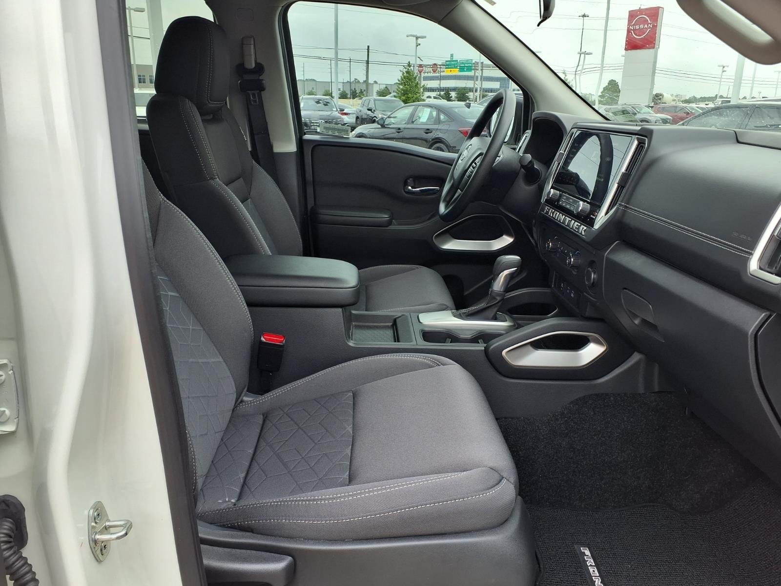 2026 Nissan Frontier SV White at Robbins Nissan
