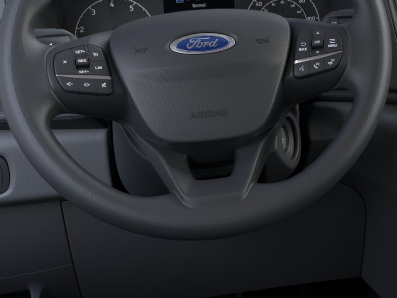New 2025 Agate Black Metallic Ford Passenger Van XL image 37