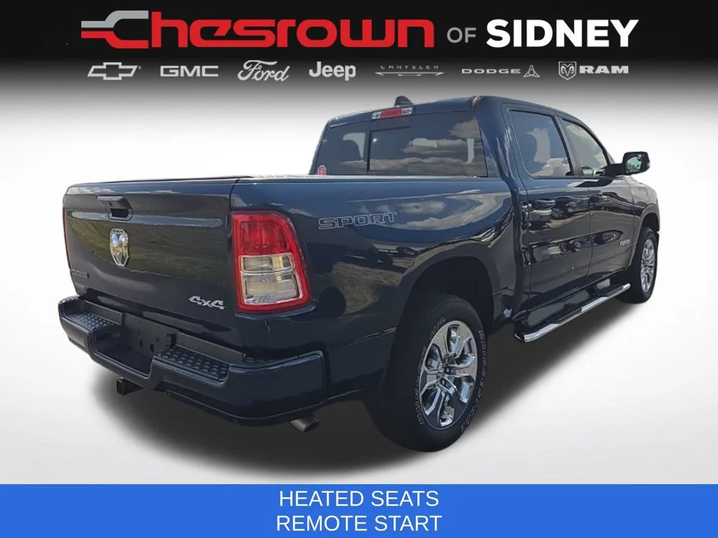 Used 2023 Patriot Blue Pearlcoat Ram Big Horn image 5