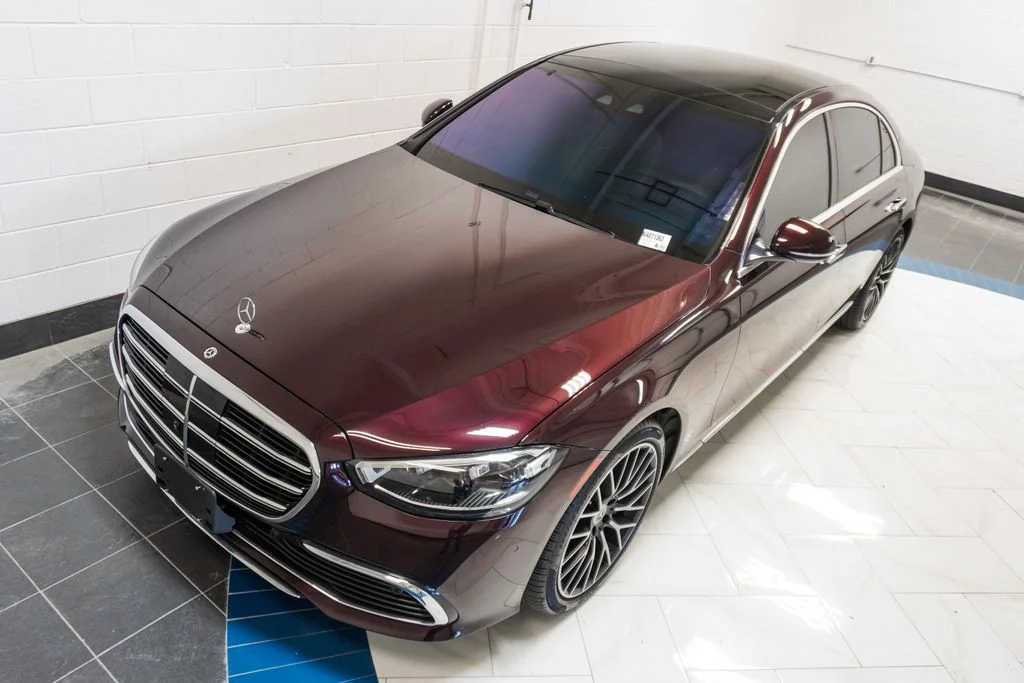 Used 2022 Red Mercedes-Benz S 580 image 44