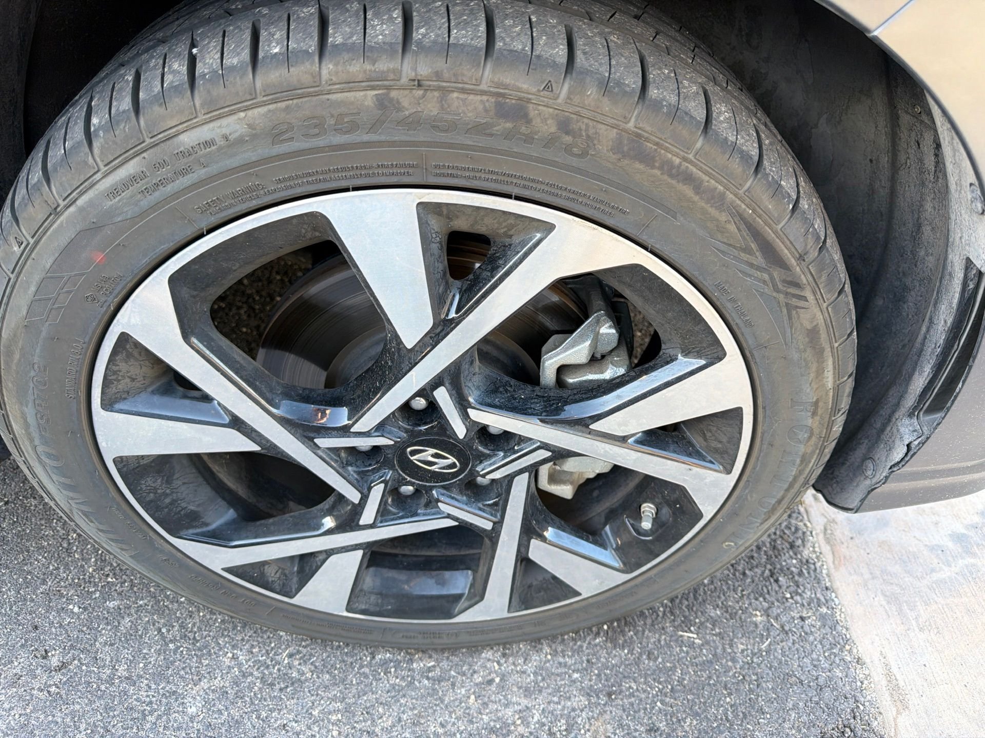 Certified Used 2023 Gray Hyundai Limited image 4