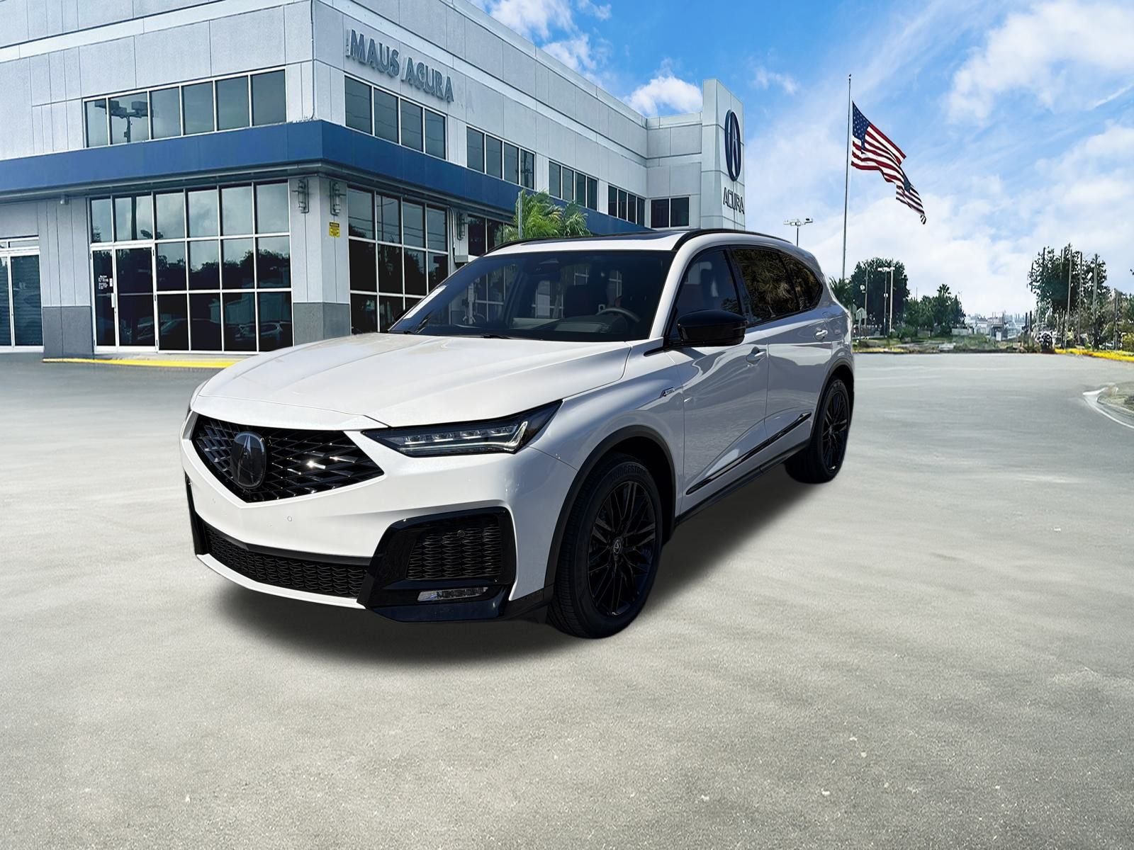New 2026 Platinum White Pearl Acura A-Spec Advance Package image 8