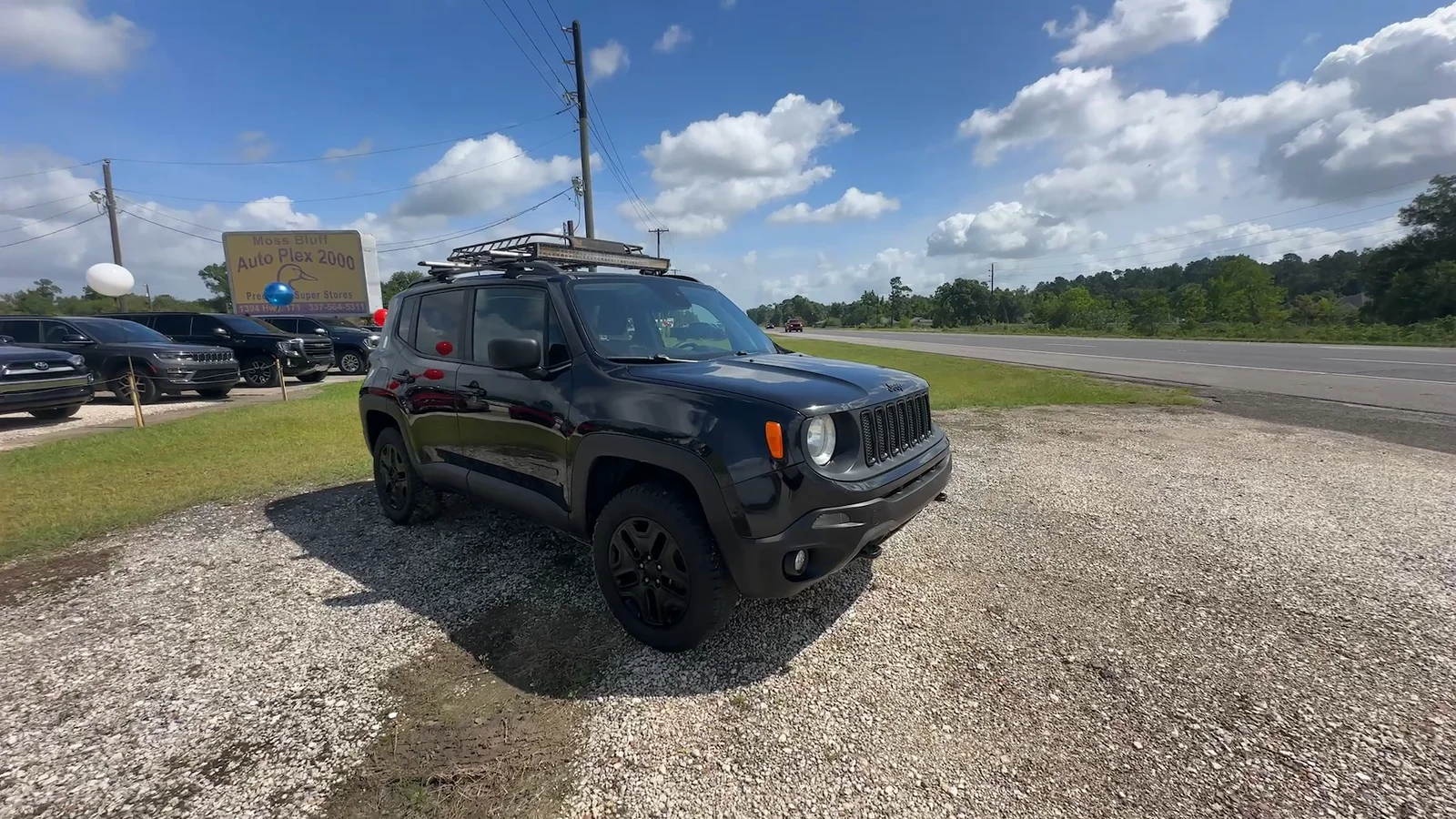Used 2018 Black Jeep Sport image 1
