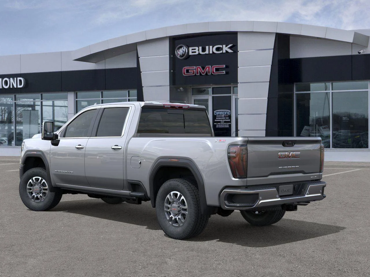 New 2026 Sterling Metallic GMC SLT image 3