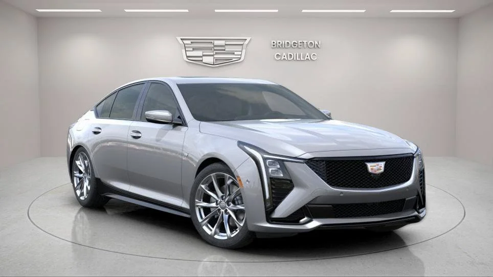 New 2026 Argent Silver Metallic Cadillac Sport image 1