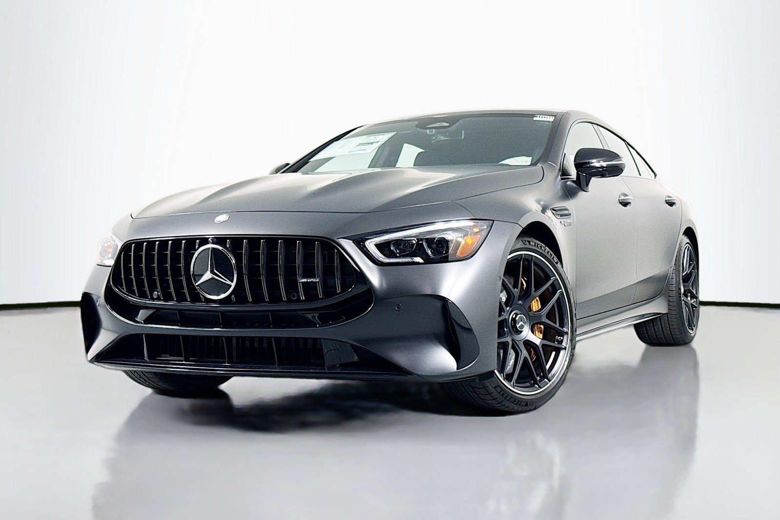 New 2026 MANUFAKTUR Graphite Grey Magno Mercedes-Benz AMG® GT 63 S E Performance 4-Door Coupe image 1