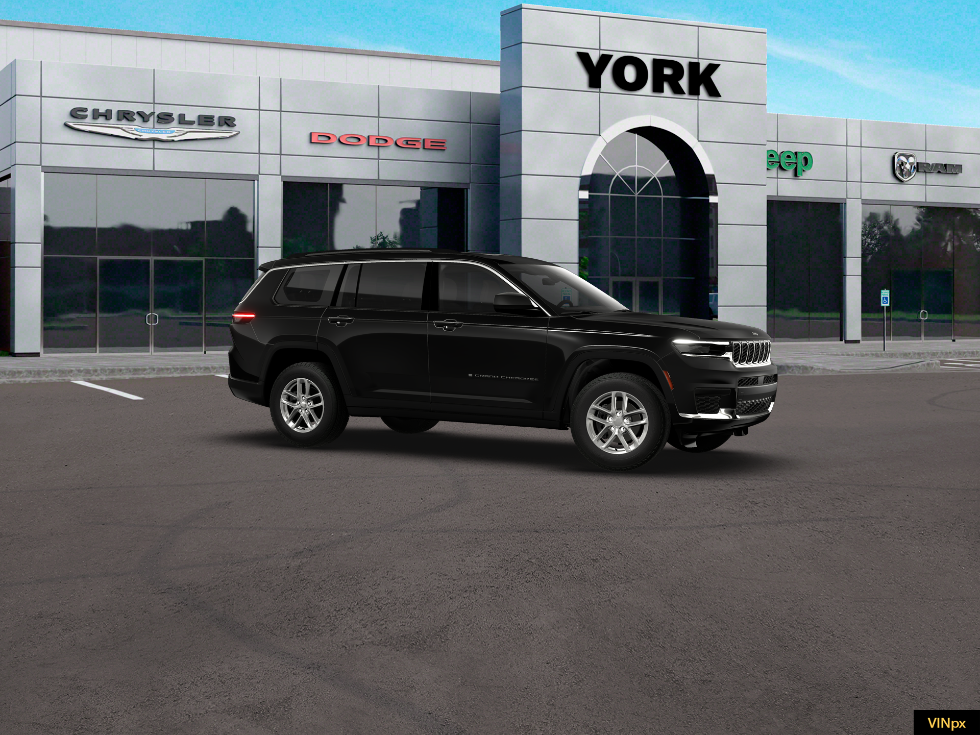 New 2026 Diamond Black Crystal Pearl-Coat Exterior Paint Jeep Laredo X image 22