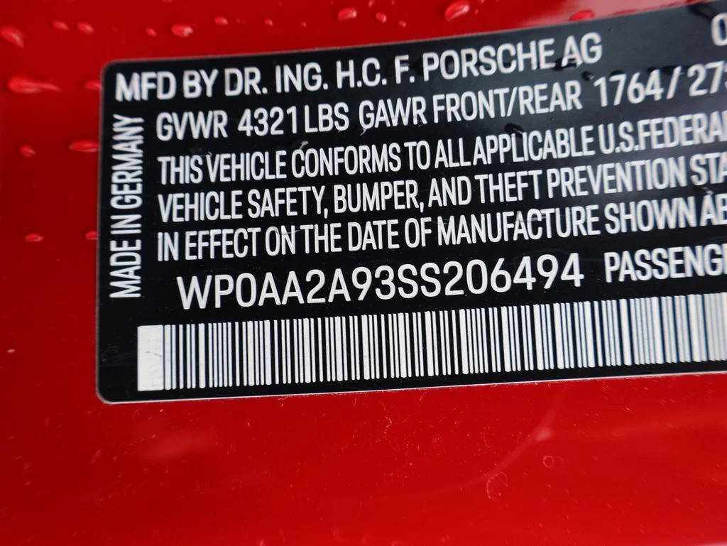 Used 2025 Carmine Red Porsche Carrera image 33