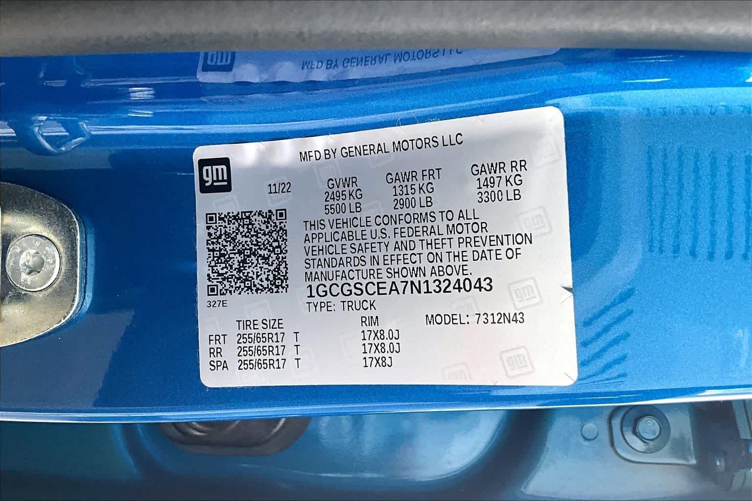 Certified Used 2022 Bright Blue Metallic Chevrolet 2WD LT image 31
