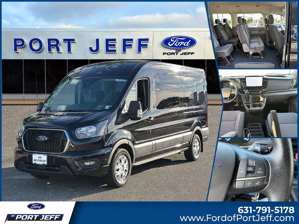 Certified Used 2025 Black Metallic Ford XLT image 1