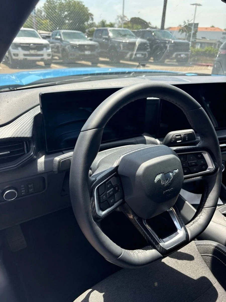 Used 2025 Grabber Blue Ford EcoBoost image 2