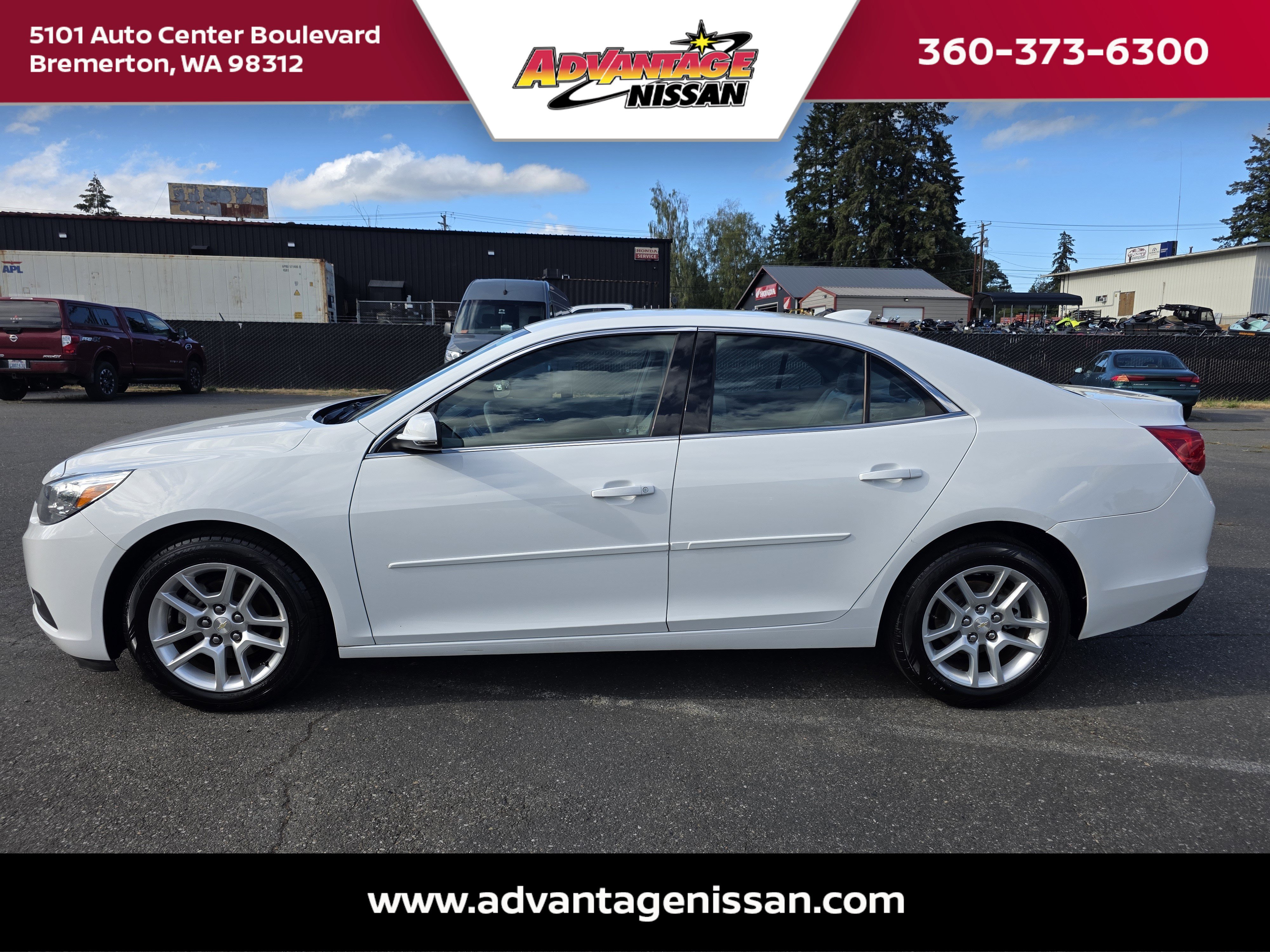 Used 2016 Chevrolet Malibu Limited 1LT with VIN 1G11C5SA4GU121575 for sale in Bremerton, WA