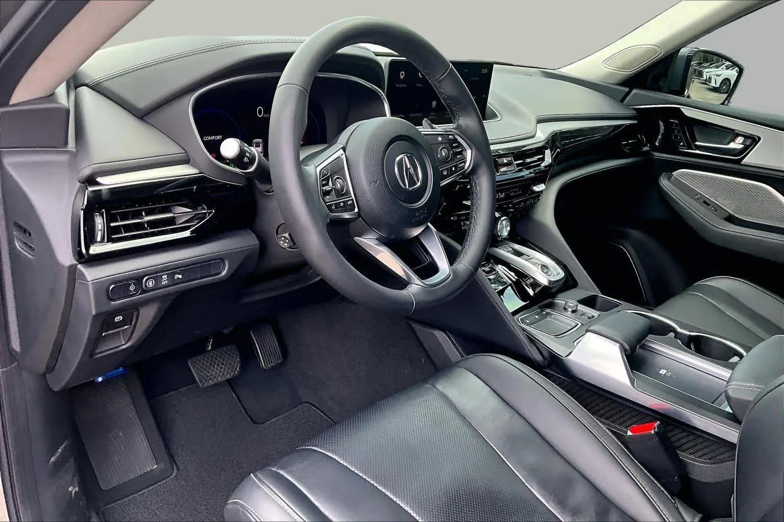 Used 2023 Liquid Carbon Metallic Acura w/Technology Package image 18