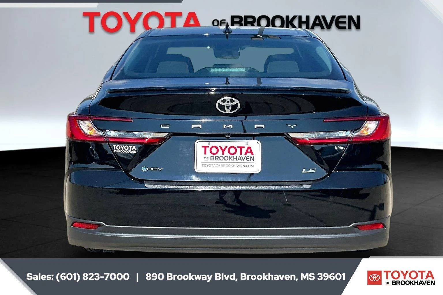 Used 2026 Midnight Black Metallic Toyota LE image 4