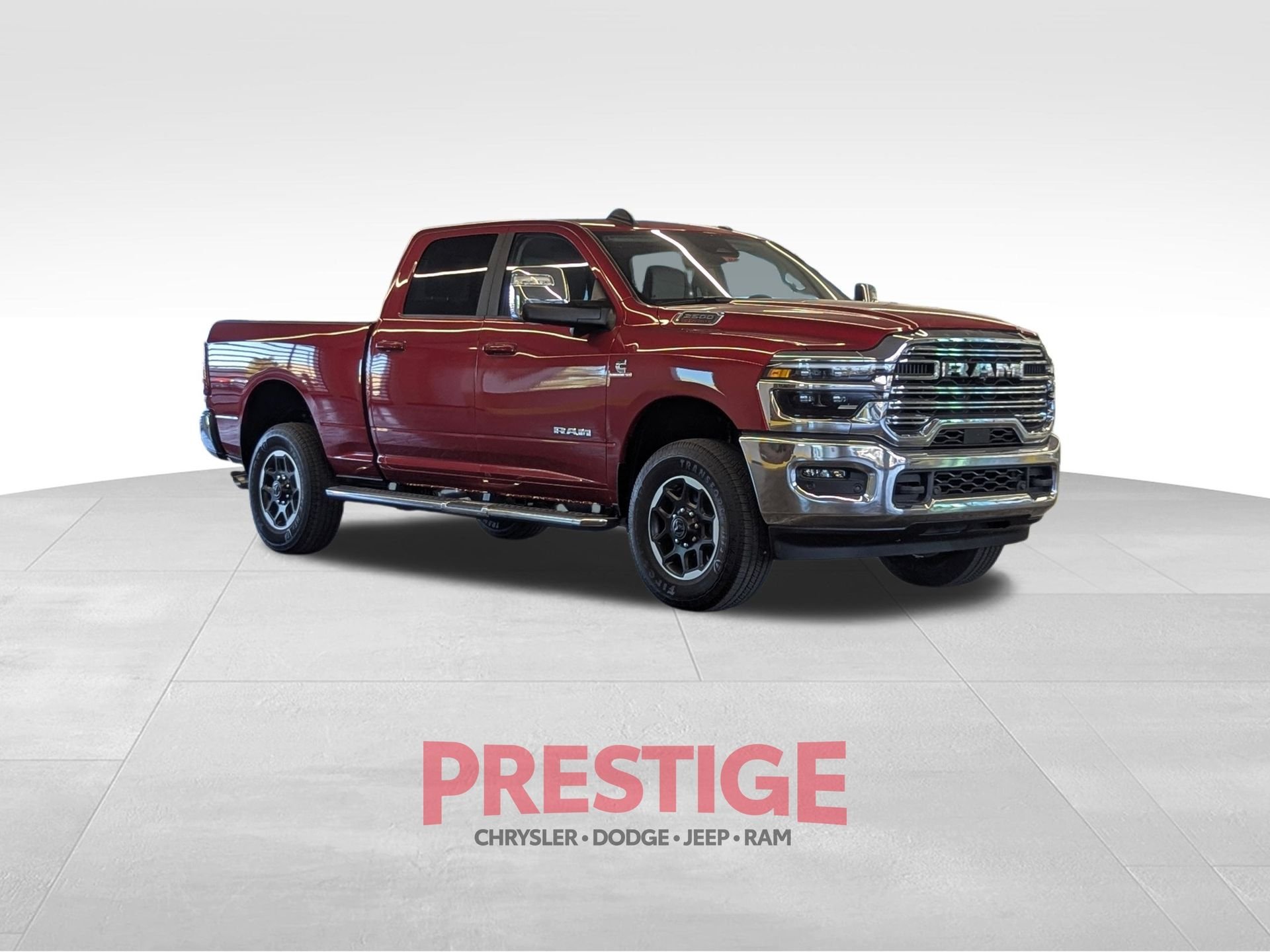 New 2026 Molten Red Pearl-Coat Exterior Paint RAM Laramie image 3