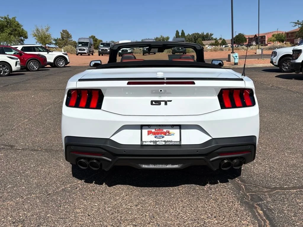 New 2025 Oxford White Ford GT Premium Convertible image 4