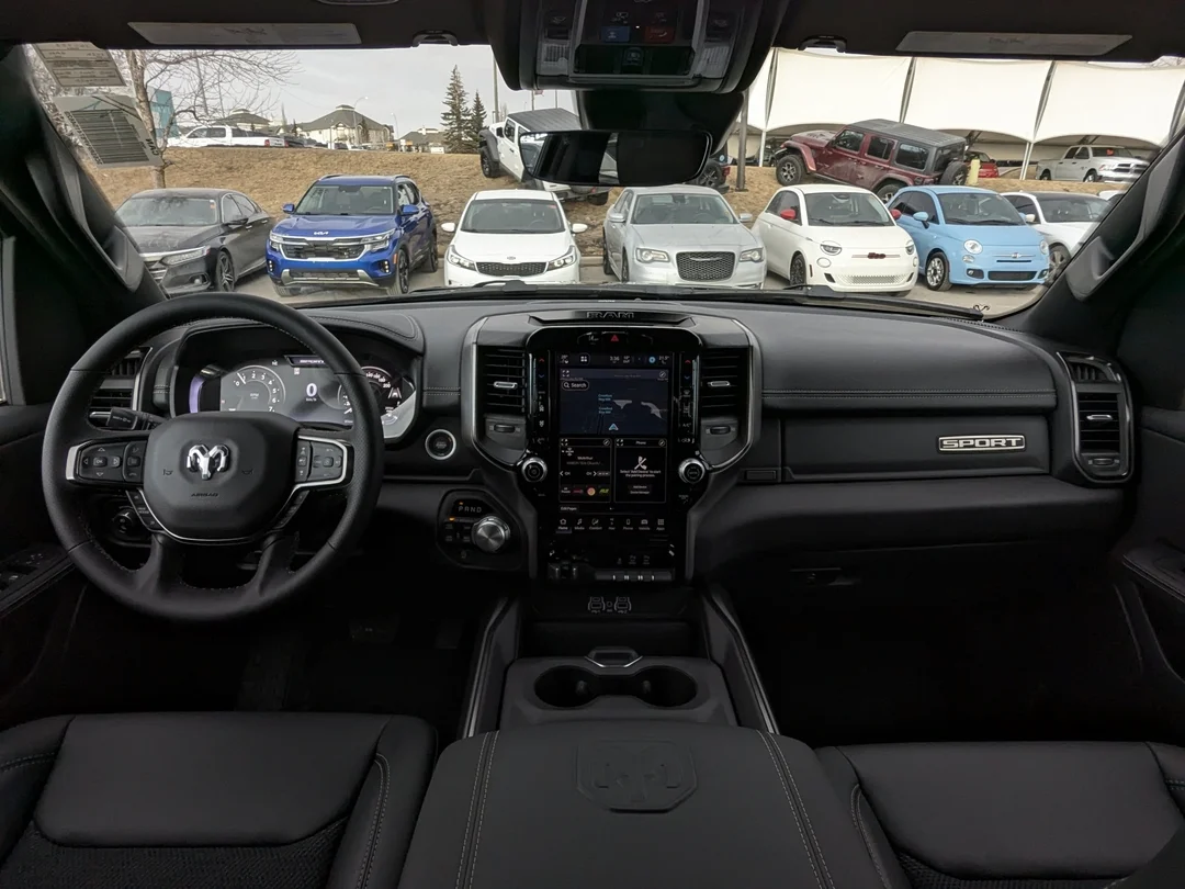 New 2026 Black RAM Sport - - 4x4 - 360 Parking Cams - Adaptive Cruise - 12 Display Uconnect 5 W Nav & More! image 27